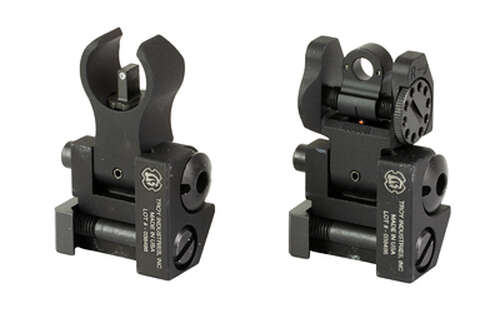 Sights Lasers TROY Industries BattleSight TROY BATTLESIGHT MICRO FRNT/REAR BLK • Model: BattleSight